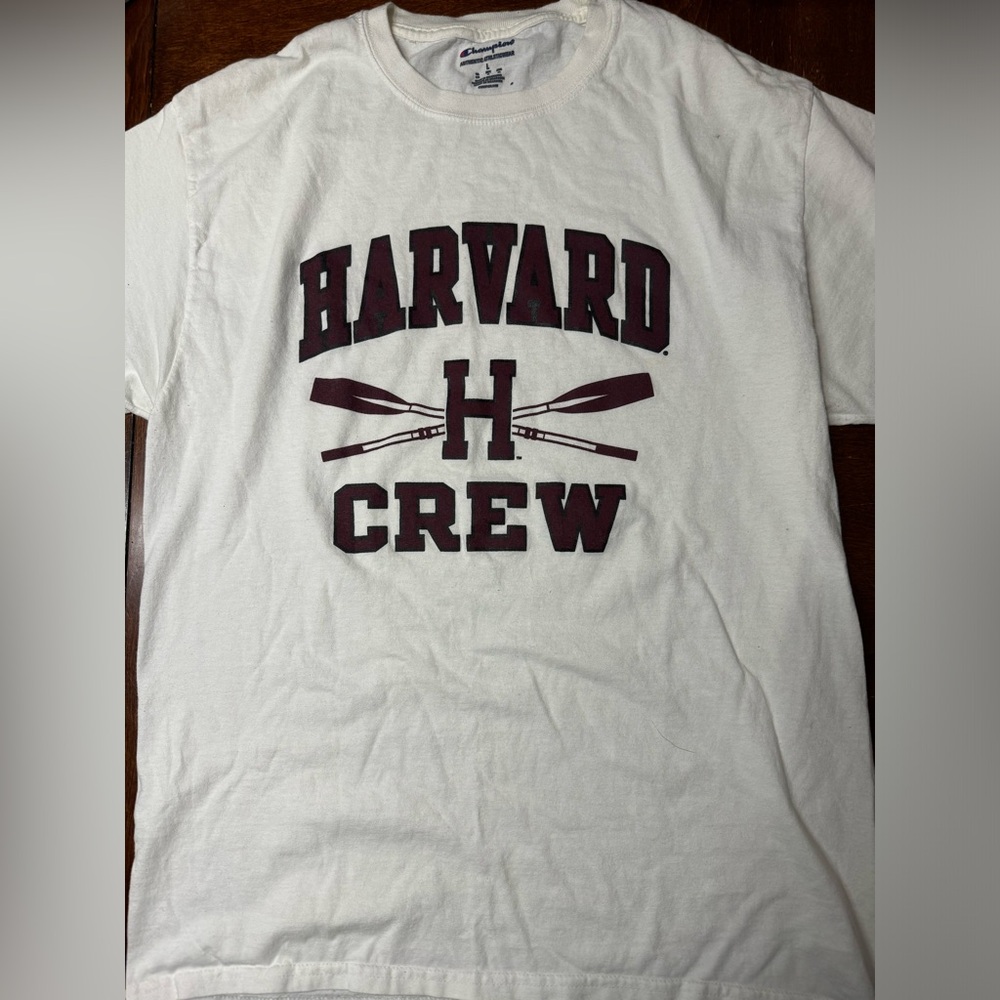 Men’s Champion Harvard Crew T-Shirt - Size L